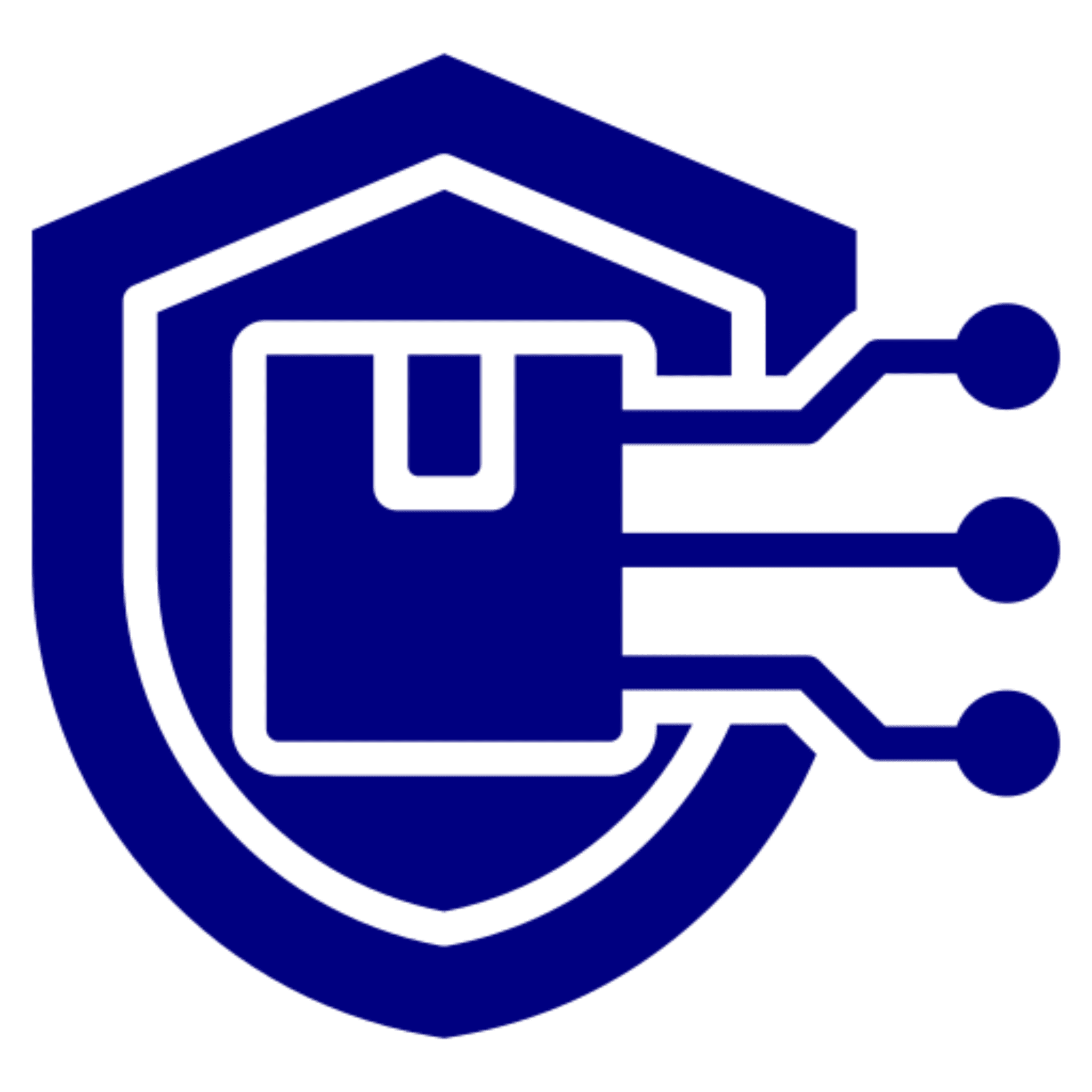 Shield with circuit and package design.